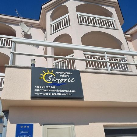 Apartments Simovic Tučepi Eksteriør bilde
